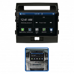 AMTO17: 10" MULTIMEDIA RECEIVER TO SUIT TOYOTA LANDCRUISER 200 SERIES (2007-2011) - WITH SWC