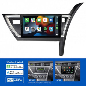 AMATO39: 10" MULTIMEDIA RECEIVER TO SUIT TOYOTA COROLLA HATCH (2012-2015)