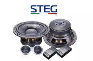 STEG ME650CIII Master Stroke Set Coffers 2 Ways Woofer Tweeter & Crossover 6.5 "