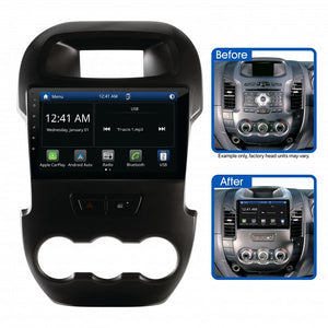 AMFO2: 9" MULTIMEDIA RECEIVER TO SUIT FORD RANGER PX (2012-2015)