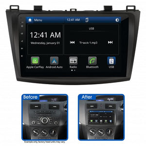 AMMZ4: 9" MULTIMEDIA RECEIVER TO SUIT MAZDA 3 (2009-2013) - NON-AMPLIFIED