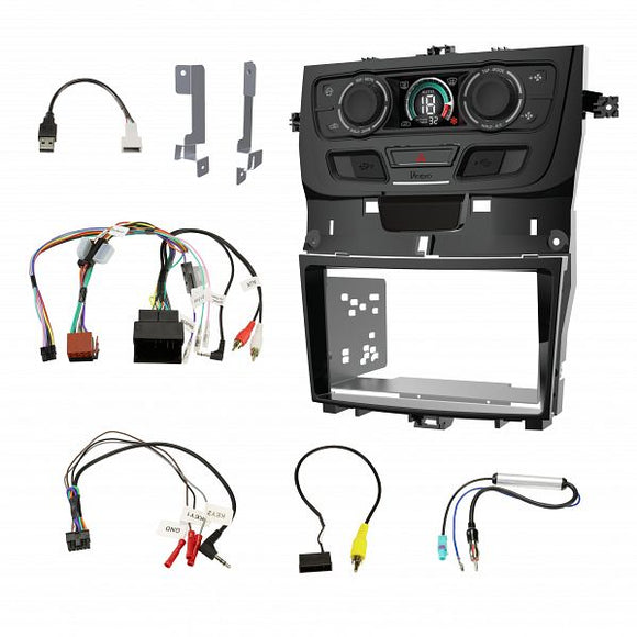 FP9550BK: DOUBLE DIN INSTALL KIT TO SUIT HOLDEN VE SERIES 2 (PIANO BLACK)