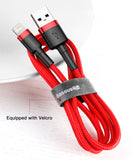Baseus USB Cable for iPhone 13 12 11 Pro Max Xs X 8 Plus