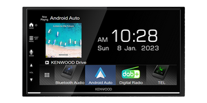 Kenwood DMX7522DABS Digital Media Receiver with 6.8" WVGA Display