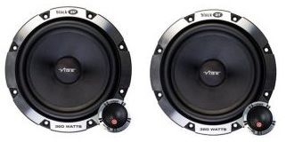 Vibe BlackAir 6C-V6B 2-Way 360 Watt Component Speakers
